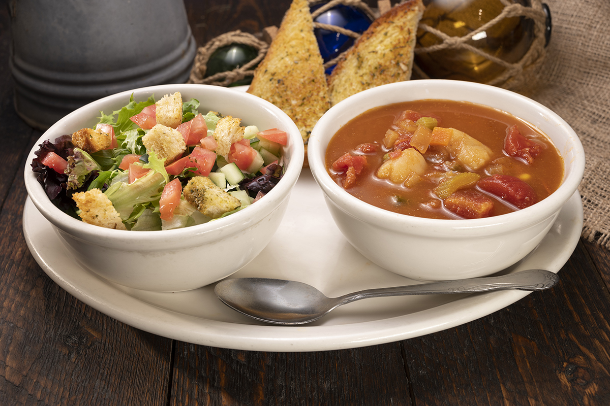 soup and salad