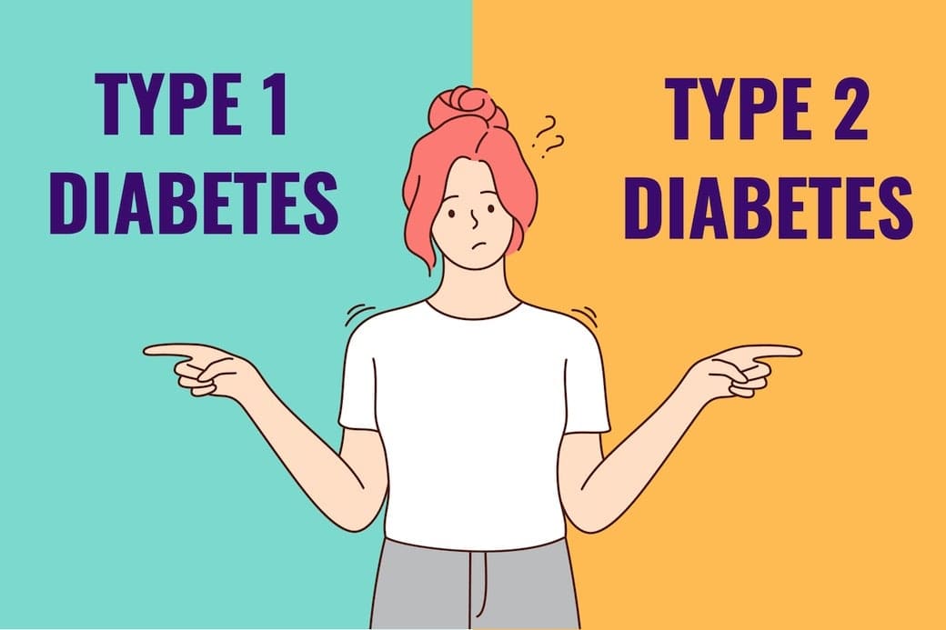 type 1 & type 2 diabetes